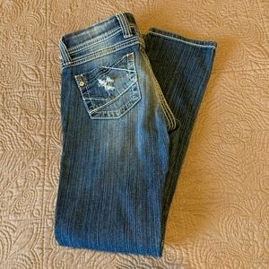 BKE distressed jeans